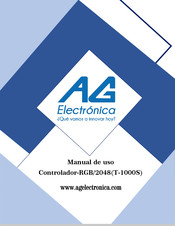 AG Electronica T-1000S Manual De Uso