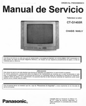 Panasonic CT-G1455R Manual De Servicio