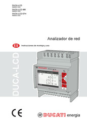 Ducati Energia DUCA-LCD Instrucciones De Montaje