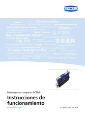 schmalz SCPMi 10 S04 NC M8-6 BLT Instrucciones De Funcionamiento