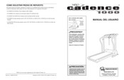 Weslo CADENCE 1000 Manual Del Usuario