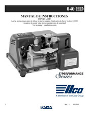 Kaba PERFORMANCE Serie Manual De Instrucciones