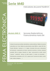 Fema Electronica M40 Serie Manual De Usuario