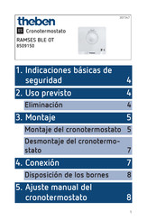 Theben RAMSES BLE OT 8509150 Manual De Uso