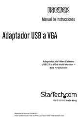 StarTech.com USB2VGA2 Manual De Instrucciones