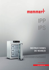 Memmert IPP 750 Instrucciones De Manejo