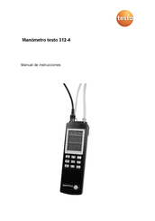 testo 312-4 Manual De Instrucciones