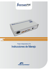 Power Electronics Freesun PIK Instrucciones De Manejo