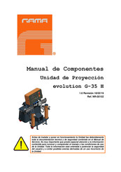 GAMA evolution G-35 H Manual De Componentes