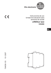 IFM Electronic efector300 VS3000 Instrucciones De Uso