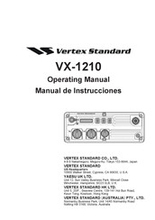 Vertex Standard MH-50B7A Manual De Instrucciones