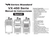 Vertex Standard VX-454 Manual De Instrucciones