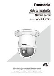 Panasonic WV-SC386 Guia De Instalacion