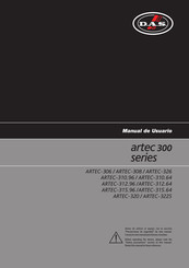 DAS ARTEC 300 Serie Manual De Usuario