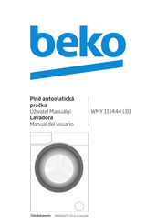 Beko WMY 111444 LB1 Manual Del Usuario