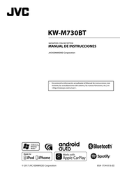 JVC KW-M730BT Manual De Instrucciones
