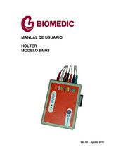 BIOMEDIC HOLTER BMH3 Manual De Usuario