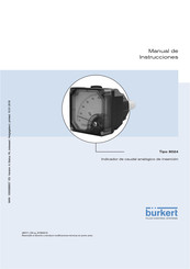 Burkert 8024 Manual De Instrucciones