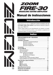 Zoom FIRE-300 Manual De Instrucciones