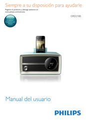 Philips ORD2100 Manual Del Usuario