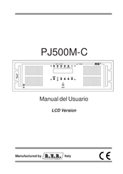 RVR PJ500M-C Manual Del Usuario