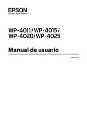 Epson WP-4025 Manual De Usuario