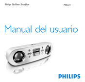 Philips ShoqBox PSS231 Manual Del Usuario