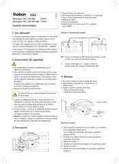 Theben Meteodata 140 S 24V GPS KNX Manual De Referencia Rápida