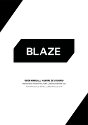 Ampro TECSHOW Blaze Manual De Usuario