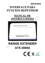 Pihernz RANGE EXTENDER ATX-3000A Manual De Instrucciones