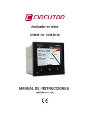 Circutor CVM-B150 Manual De Instrucciones