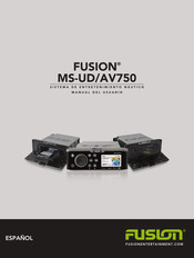 Fusion UD-AV650 Manual Del Usuario