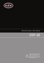 D.A.S. DSP-26 Manual De Usuario