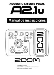 Zoom A2.1u Manual De Instrucciones