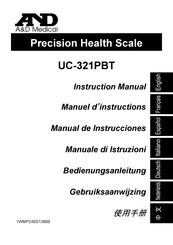 AND UC-321PBT Manual De Instrucciones