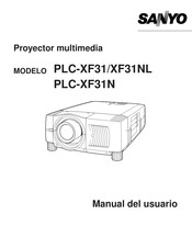 Sanyo PLC-XF31 Manual Del Usuario