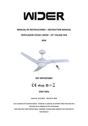 Wider IMP50250BH Manual De Instrucciones