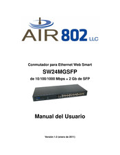 AIR802 SW24MGSFP Manual Del Usuario