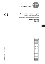 IFM Electronic DA101S Manual De Instrucciones