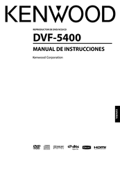 Kenwood DVF-5400 Manual De Instrucciones