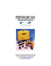 Micronics PORTAFLOW 300 Manual Del Usuario