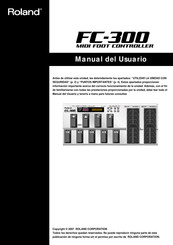 Roland FC-300 Manual Del Usuario