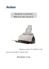 Avision FF-1410B Manual Del Usuario