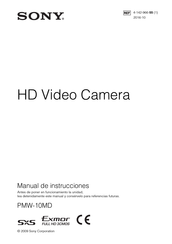 Sony PMW-10MD Manual De Instrucciones