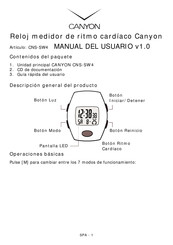 Canyon CNS-SW4 Manual Del Usuario