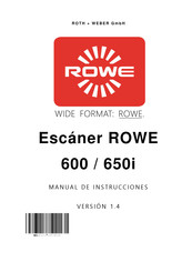 Rowe ecoPrint Scan 450i Manual De Instrucciones