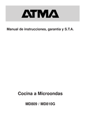 Atma MD809 Manual De Instrucciones