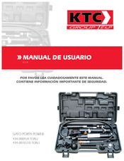 KTC 434-0010 Manual De Usuario