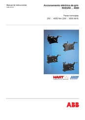 ABB RHD2500 Manual De Instrucciones