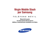 Samsung Virgin Mobile Slash Manual Del Usuario